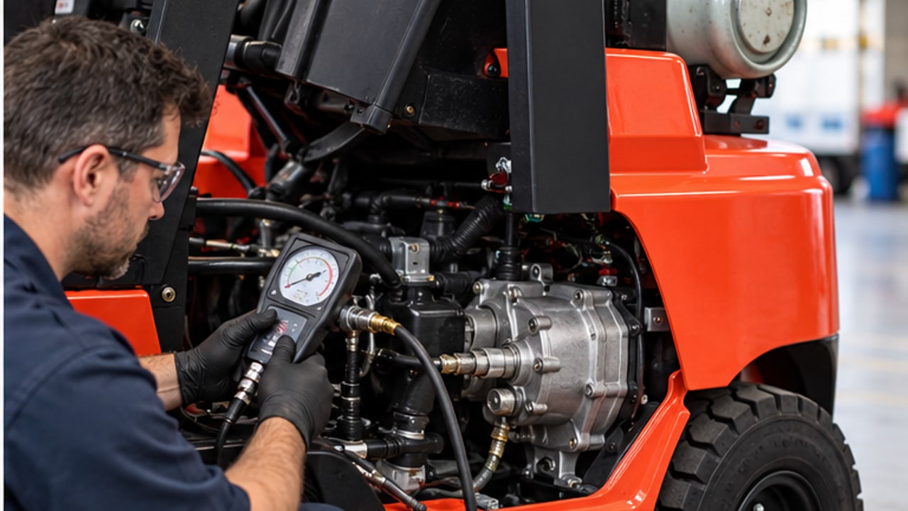 Why Does an LPG Forklift Slip After Warm-Up? Safe Transmission Checks for Buyers - LPG forklift 2