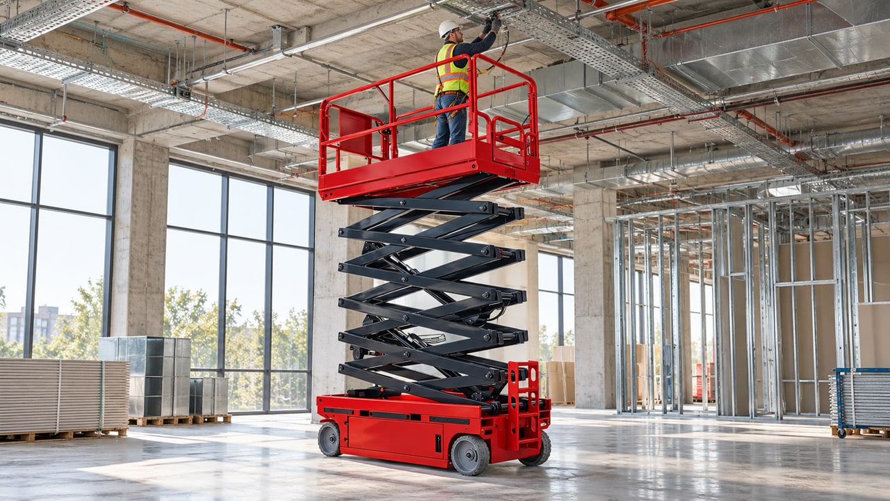 Scissor Lift vs Boom Lift: How to Choose the Right Aerial Work Platform - aerial lift 3