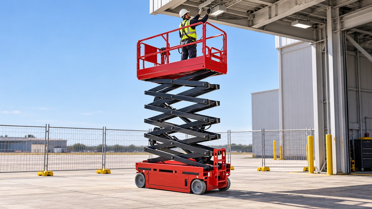 Scissor Lift vs Boom Lift: How to Choose the Right Aerial Work Platform - aerial lift 4
