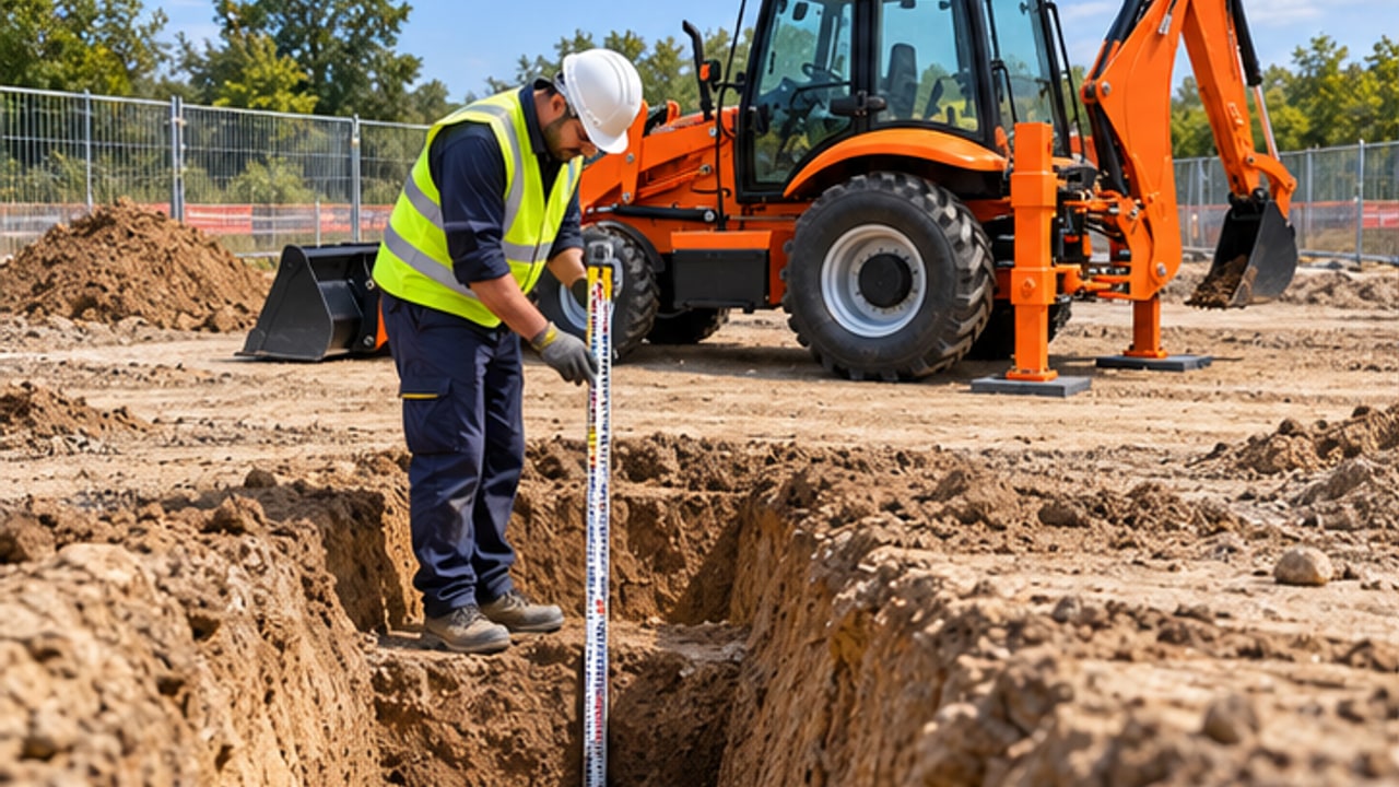 Backhoe Loader Dig Depth vs Reach: Choosing a Machine for Utility Trenching - backhoe loader 3