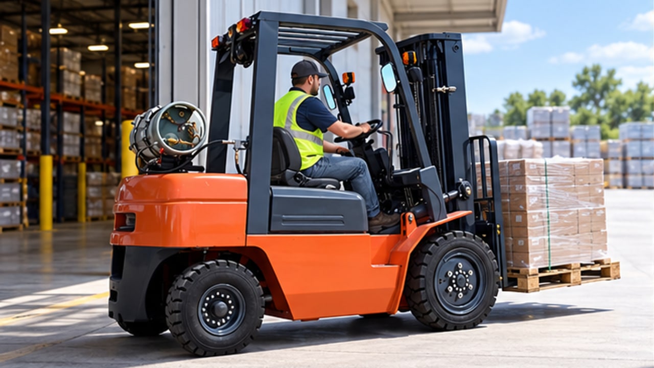 Is an LPG Forklift Right for Mixed Indoor and Outdoor Work? A Buyer Guide - LPG forklift 1