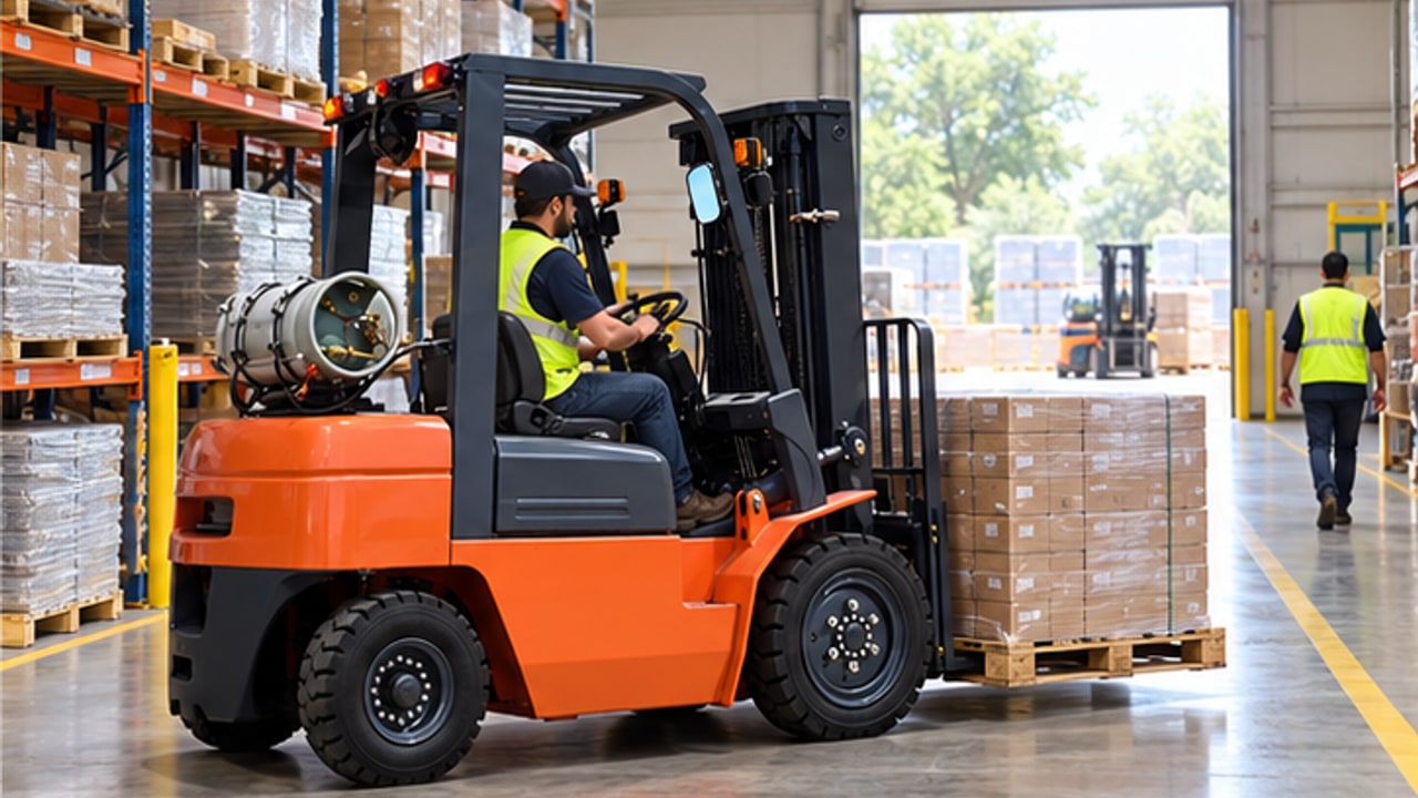 Is an LPG Forklift Right for Mixed Indoor and Outdoor Work? A Buyer Guide - LPG forklift 2