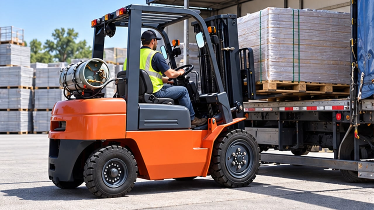 Is an LPG Forklift Right for Mixed Indoor and Outdoor Work? A Buyer Guide - LPG forklift 3