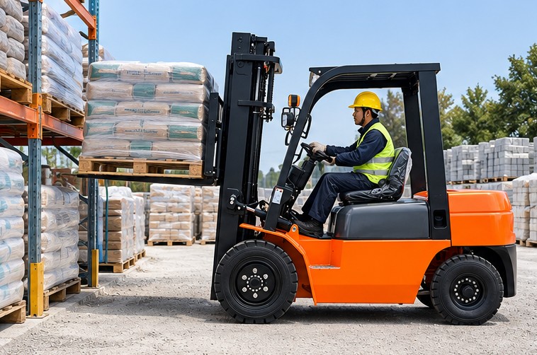 Diesel or Electric Forklift for Outdoor Work? A Practical Buyer Guide - diesel forklift 1
