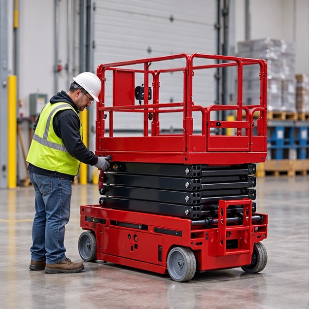 Scissor Lift vs Boom Lift for Warehouse Maintenance: How to Choose - aerial lift 1