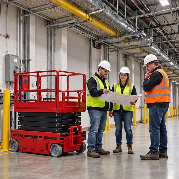 Scissor Lift vs Boom Lift for Warehouse Maintenance: How to Choose - aerial lift 4