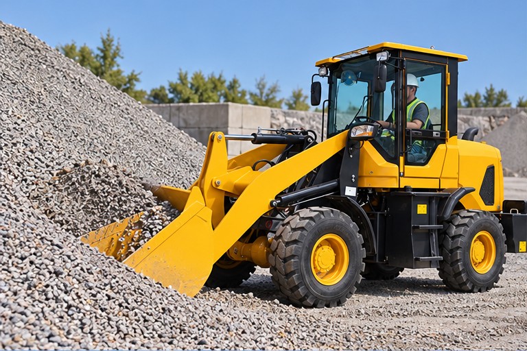 Diesel Wheel Loader Fuel Use: A Field Checklist for Bucket Fill, Tire Slip and Idle Time - diesel wheel loader 1