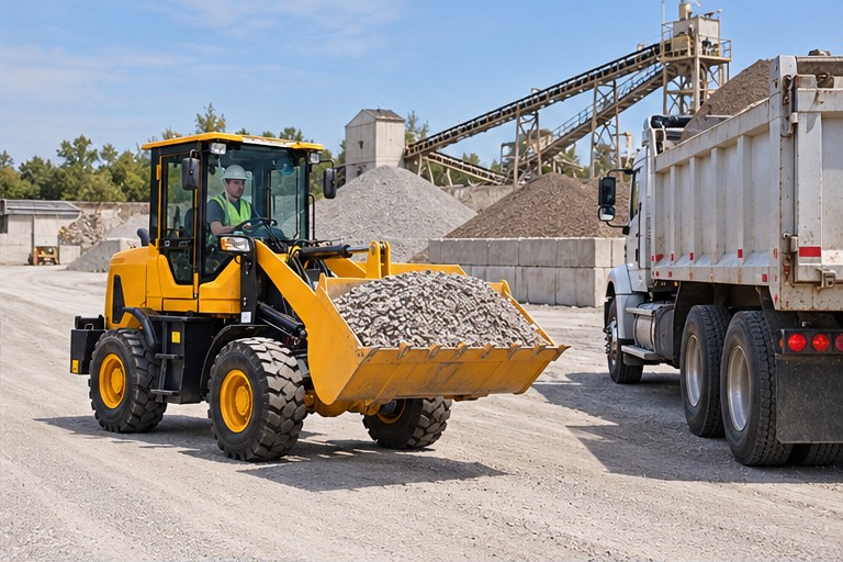 Diesel Wheel Loader Fuel Use: A Field Checklist for Bucket Fill, Tire Slip and Idle Time - diesel wheel loader 2