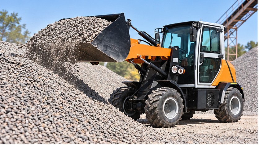 How to Plan an Electric Wheel Loader Shift: Duty Cycle, Charging and Payload - electric wheel loader 1
