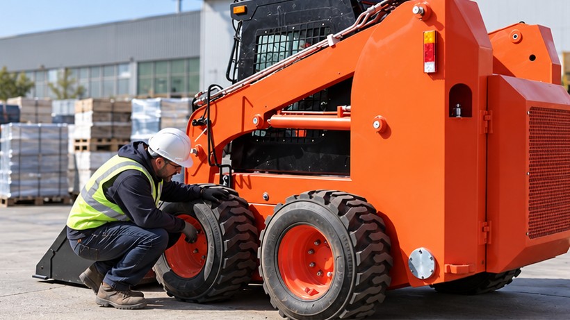 How to Choose Skid Steer Tires for Mixed Jobsites: A Practical Buyer Checklist - skid steer loader 1