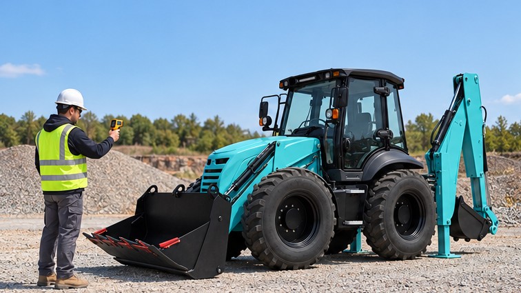 Backhoe Loader Hydraulics Slow When Hot? Safe Checks Before Replacing the Pump - backhoe loader 1