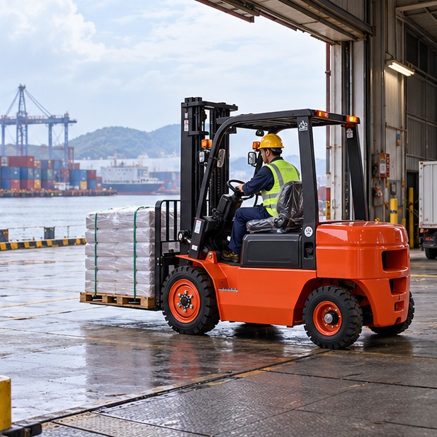 Diesel Forklift in a Coastal Yard? Plan Salt-Air Inspection and Corrosion Checks - diesel forklift 2