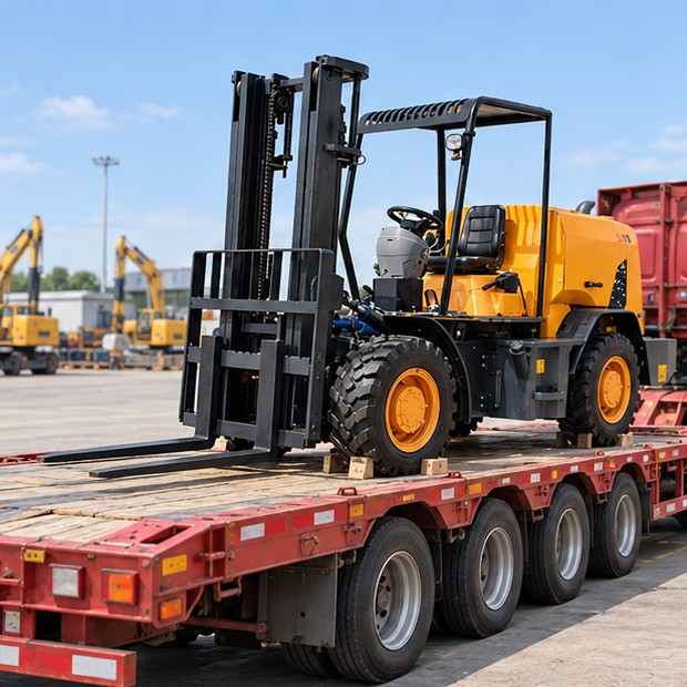 How to Ship a Rough Terrain Forklift: Confirm Transport Dimensions Before Dispatch - rough terrain forklift 1