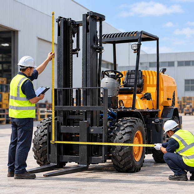 How to Ship a Rough Terrain Forklift: Confirm Transport Dimensions Before Dispatch - rough terrain forklift 2