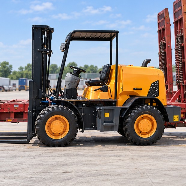 How to Ship a Rough Terrain Forklift: Confirm Transport Dimensions Before Dispatch - rough terrain forklift 4