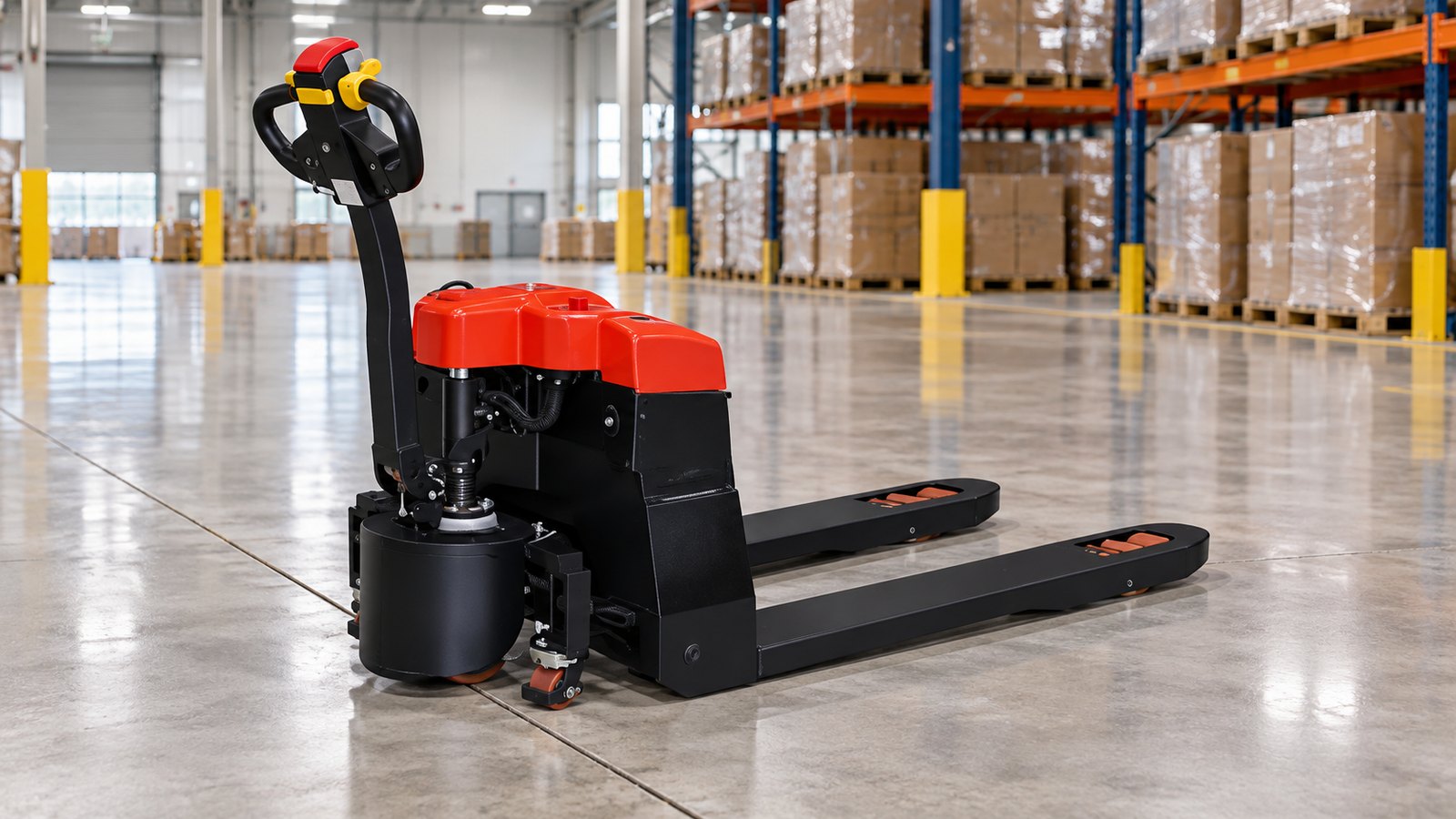 Illustrative electric pallet truck application scene 4
