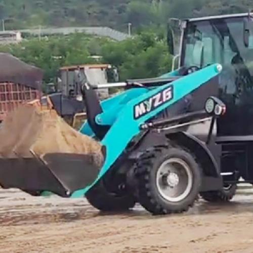 Is a backhoe a wheel loader?