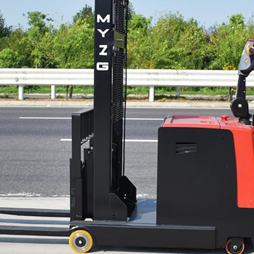 What are the dimensions of a stacker forklift?