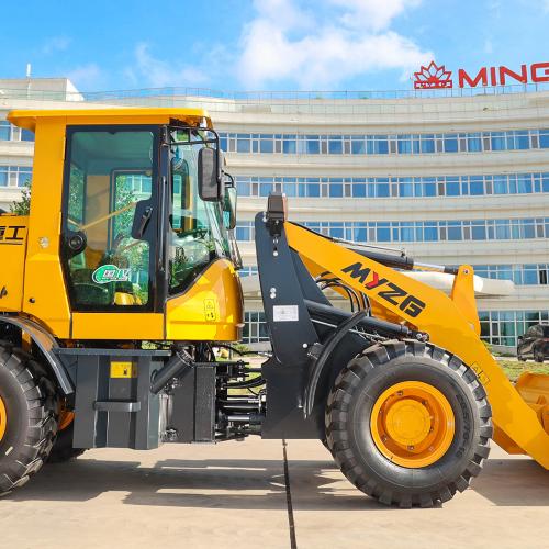 What is an example of a wheel loader?