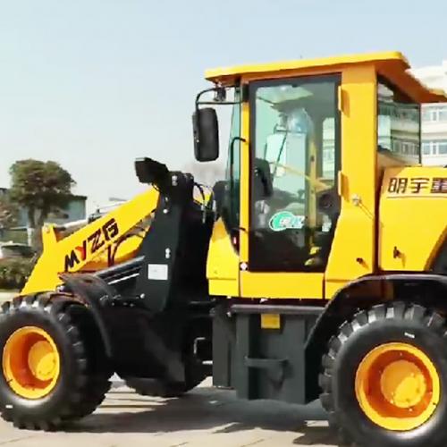 How do you maintain a wheel loader?
