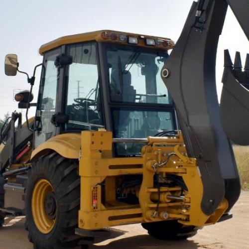 What is a backhoe loader used for?