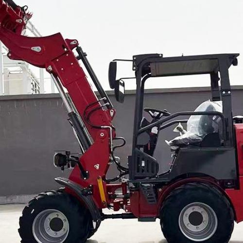 What are the key safety features of a telescopic loader?