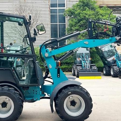 How does telematics integration benefit wheel loader fleet management in Europe?