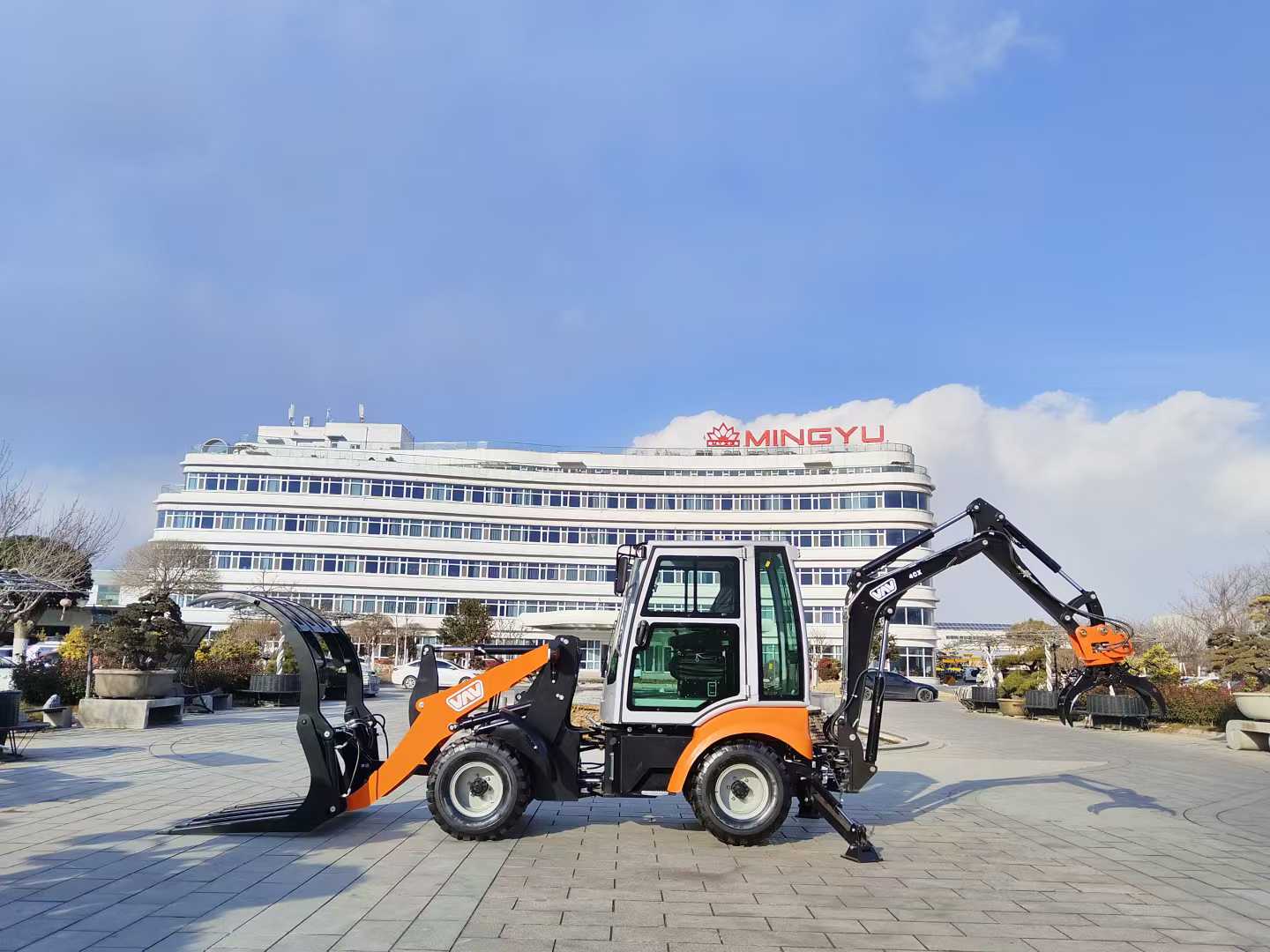 What Is the Horsepower (HP) Range for Backhoe Loaders?