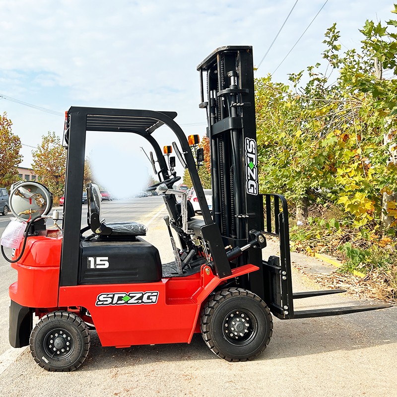 MYZG1.5 Ton Gasoline LPG Forklift CPCR15 MYZG1.5 Ton Gasoline LPG Forklift CPCR15