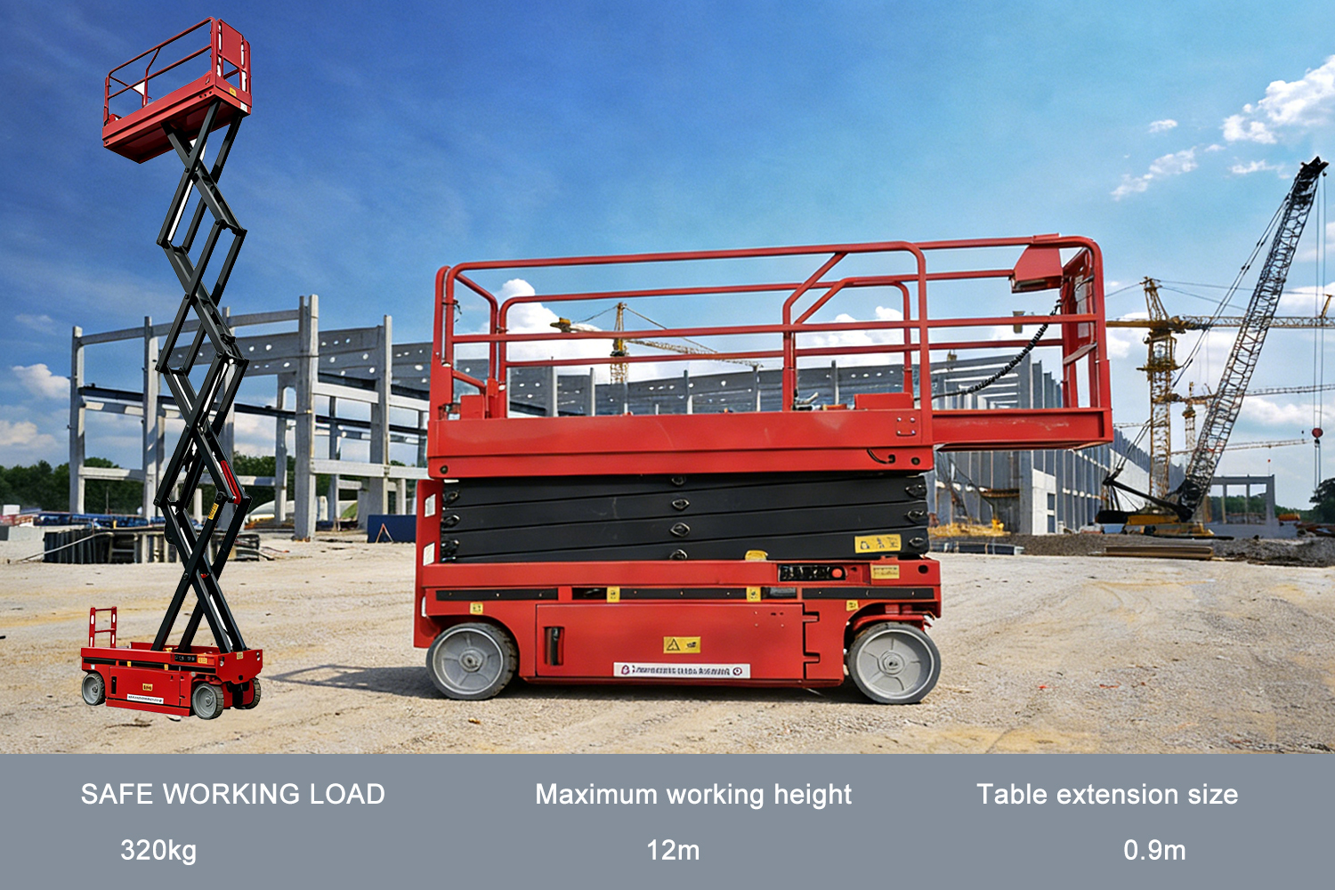 ZGFORKLIFT / MYZG Electric Mobile Scissor Lift Platform ZGFORKLIFT / MYZG Electric Mobile Scissor Lift Platform