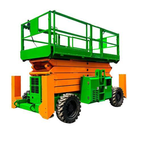 ZGFORKLIFT / MYZG ZG-YY Diesel Rough Terrain Scissor Lift