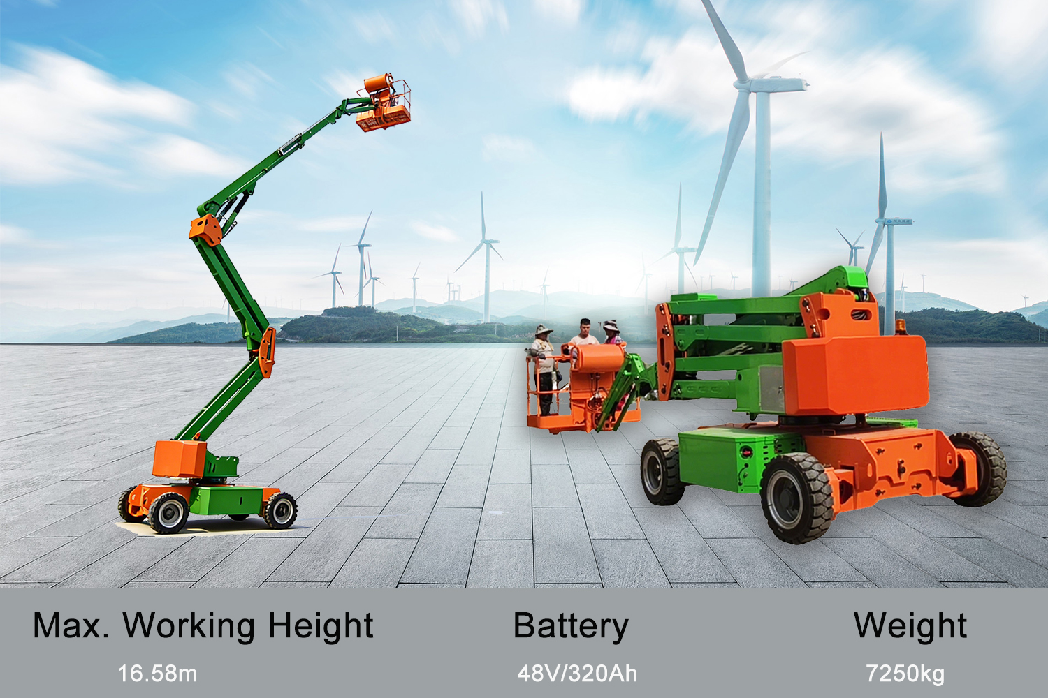 ZGLOADER / MYZG ZG-QB16 Articulating Boom Lift ZGLOADER / MYZG ZG-QB16 Articulating Boom Lift