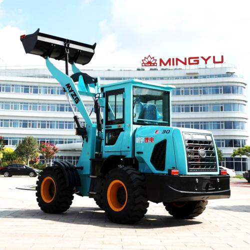 Una potente gama de cinco cargadoras eléctricas MINGYU debuta para impulsar el nuevo ecosistema de la ingeniería.