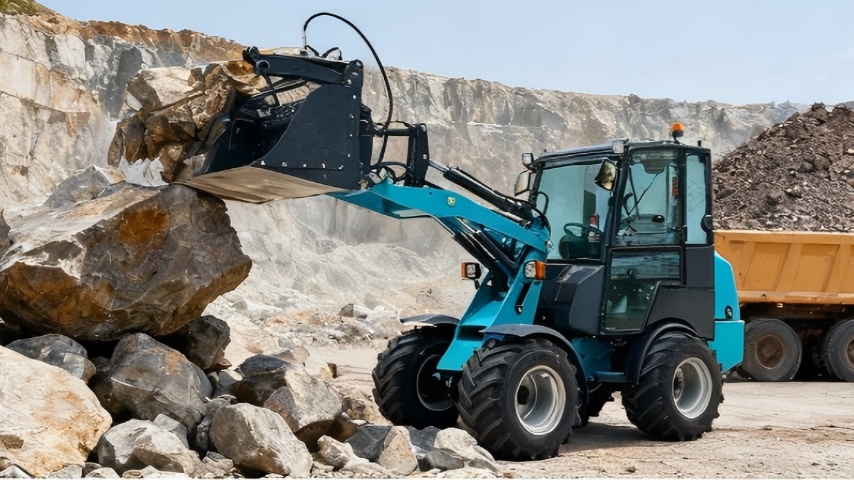 ¿Cuál es el programa de mantenimiento rutinario para una cargadora de ruedas?