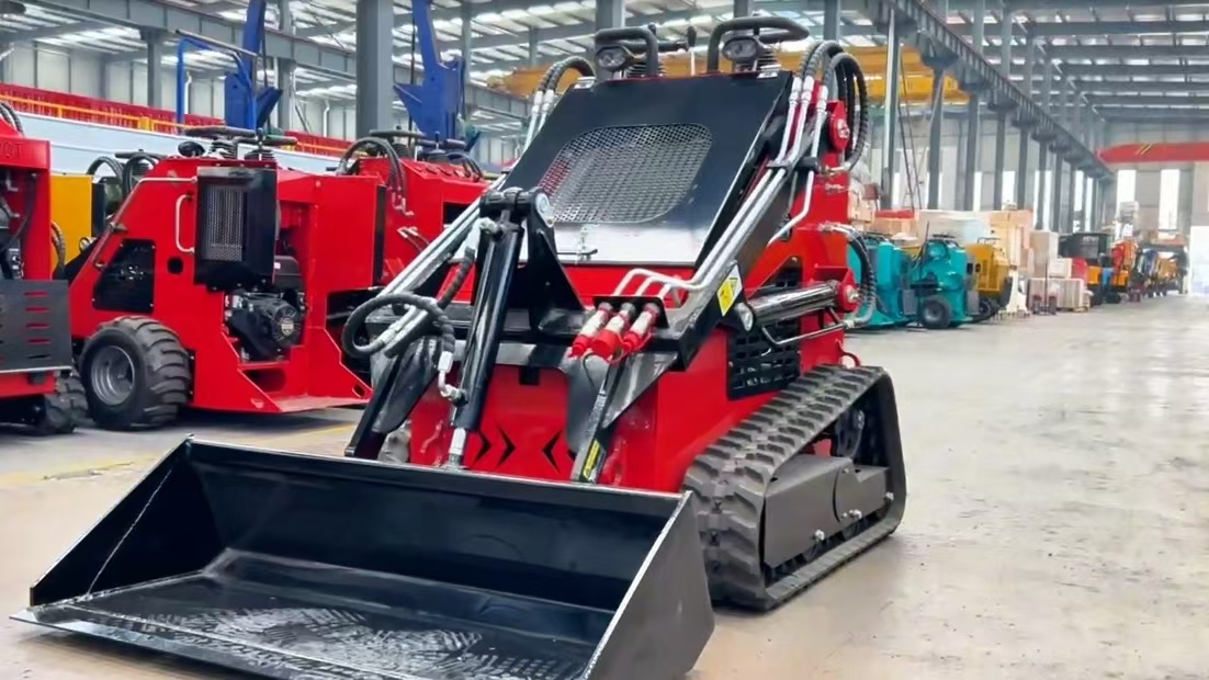 ¿Cuál es la diferencia entre los skid steers de elevación radial y de elevación vertical?