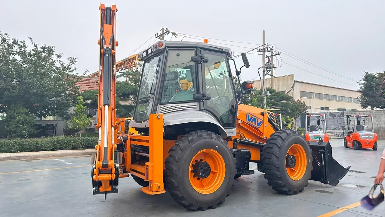 Cómo Usar una Retroexcavadora 