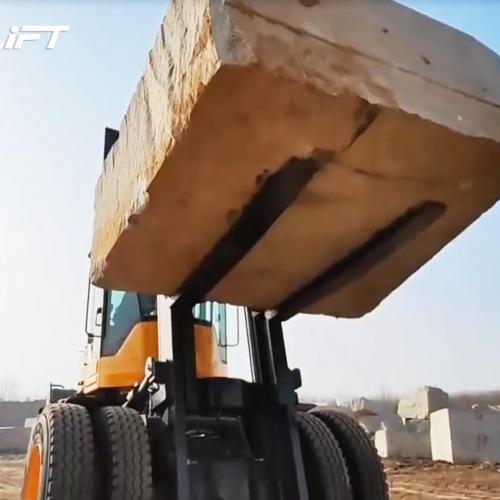 What kind of off-road truck hauls gravel?