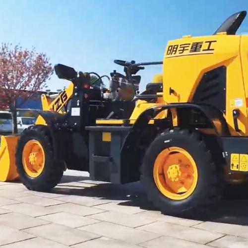 What are the advantages of a wheel loader vs a skid steer?