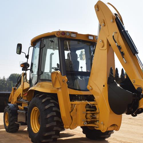 What is the difference between a loader and a backhoe loader?