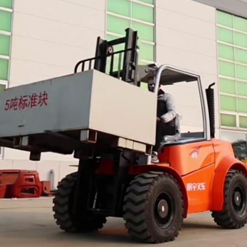 What is the Application of Forklifts in the Construction Industry?