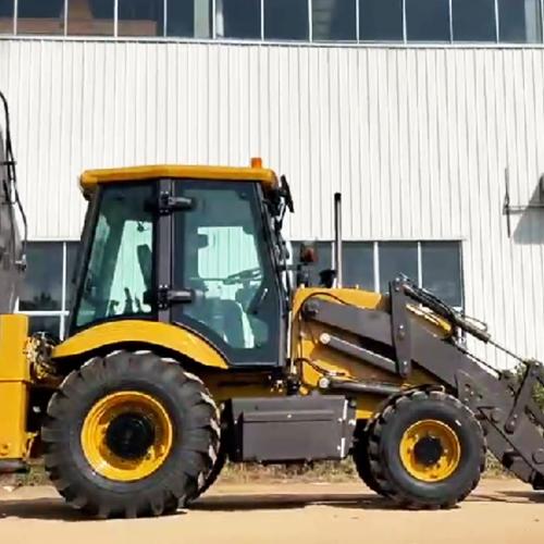 What is the difference between a trackhoe and a backhoe?