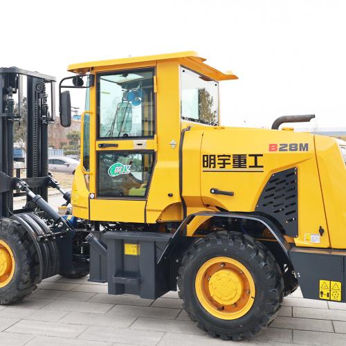 What class is a rough terrain forklift?