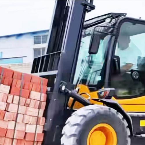 What is an off-road forklift used for?