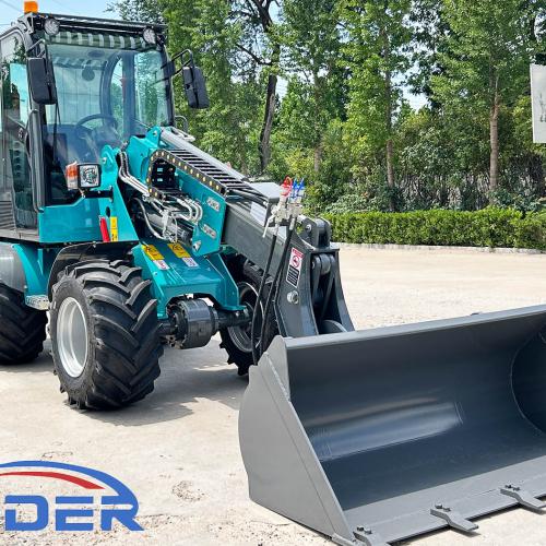 What is the average price of a new wheel loader?