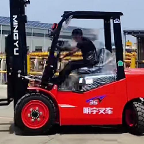 What kind of maintenance does a diesel forklift require?