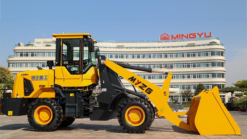 What is the average price ofa new Caterpillar/Volvo 5-ton wheel loader?