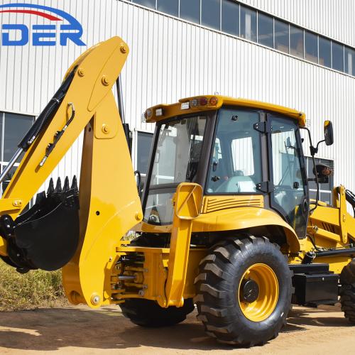 Como operar uma retroescavadeira com segurança?