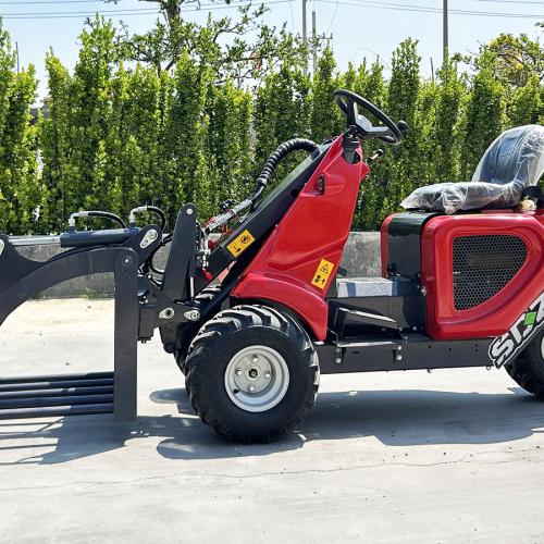 REVOLUCIONANDO A LOGÍSTICA COMPACTA: A ZGLOADER/SDZG APRESENTA A ZG350 — UMA MINICARREGADEIRA DE TRÊS RODAS, ESTILO EUROPEU, PARA AMBIENTES AGROINDUSTRIAIS