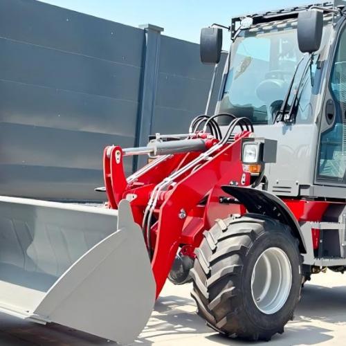 Carregadeira Média Modelo 811 (Carga Nominal 1000KG, Motor XINCHAI 490 (E3), Bacia 0.4-0.6m³)