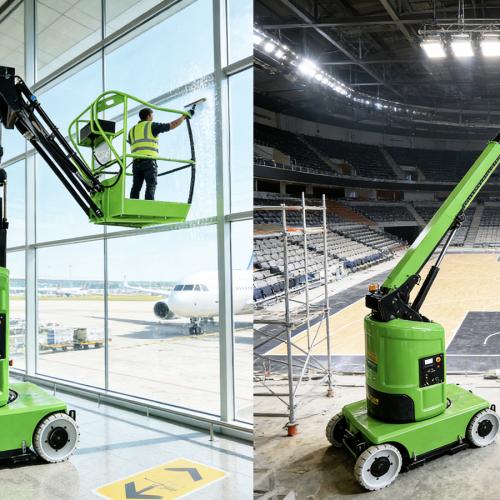 2026 ZGFORKLIFT/SDZG ZG-TT1011 — Plataforma elevatória autopropelida com mastro telescópico.